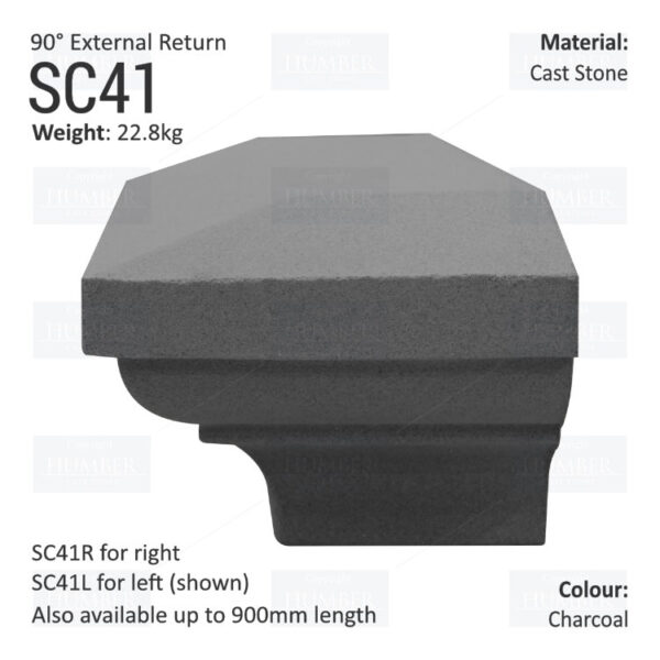 Ogee String Course (90° External Return) SC41 - Image 3