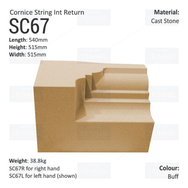 Cornice String Course SC67