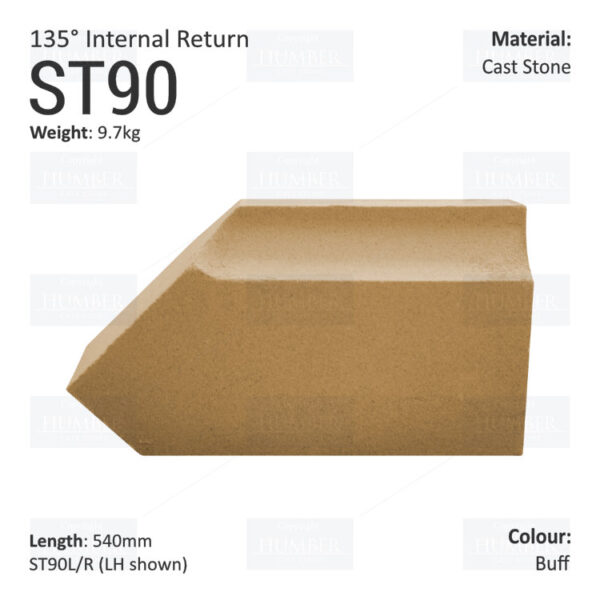 Label String Course (135° Internal Return) ST90