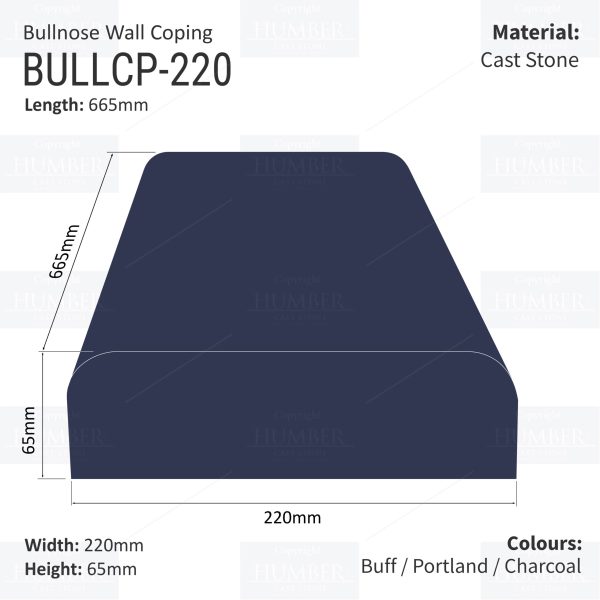 Bullnose  – 665mm x 230mm - Image 4