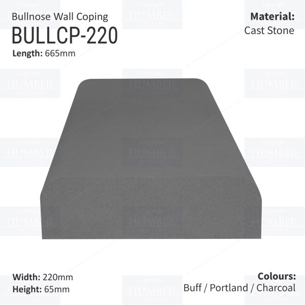 Bullnose  – 665mm x 230mm - Image 3