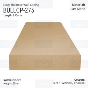 Large Bullnose  – 890mm x 275mm