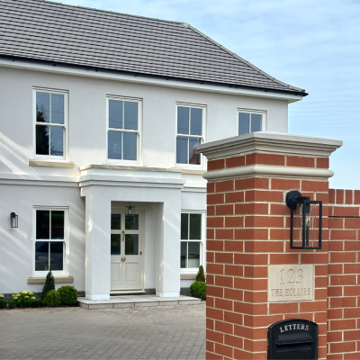 The Hollies House based in Derbyshire features two of our Cast Stone Products. Date and Name Stone and Window Cills that have elevated this property renovation