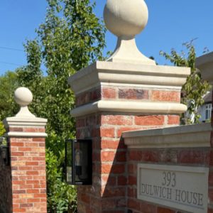 Cast Stone, Pier String Course, Cast Stone Wall Copings, Cast Stone Pier Caps, Cast Stone Date and Name Stone, Property Wall,