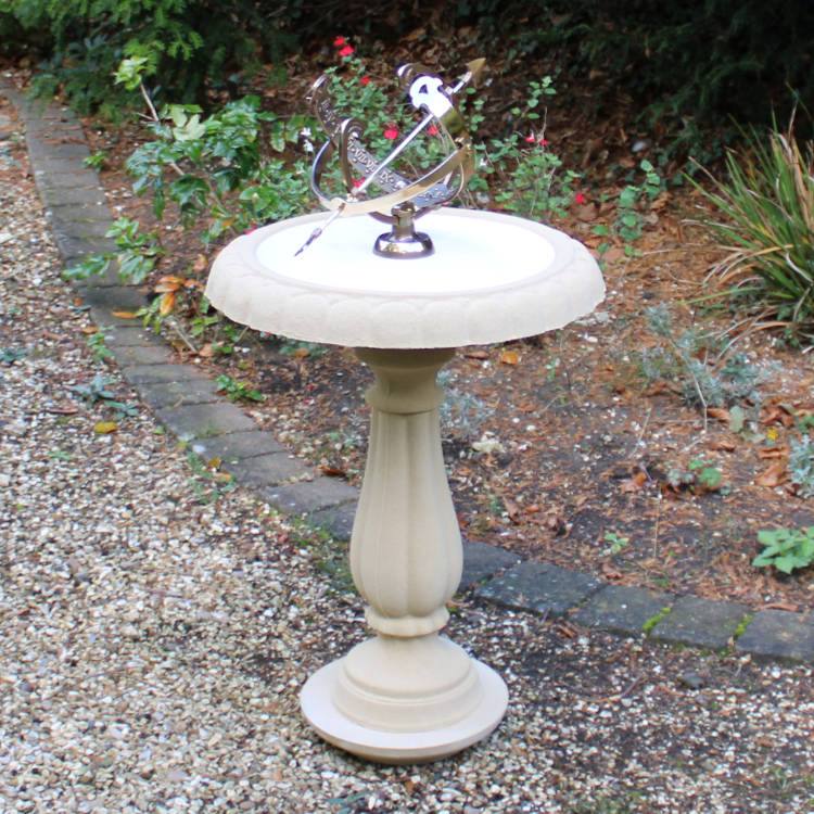Heritage Armillary Sundial Birdbath - Image 6