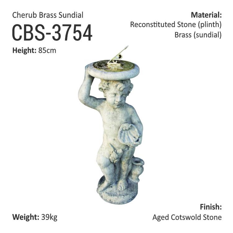 CherubBrassSundial_CBS-C3754