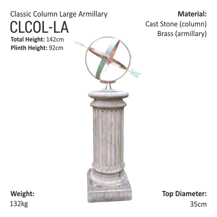 ClassicColumnLargeArmillary_CLCOL-LA