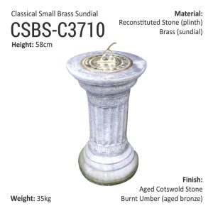 ClassicSmallBrassSundial_CSBS-C3710