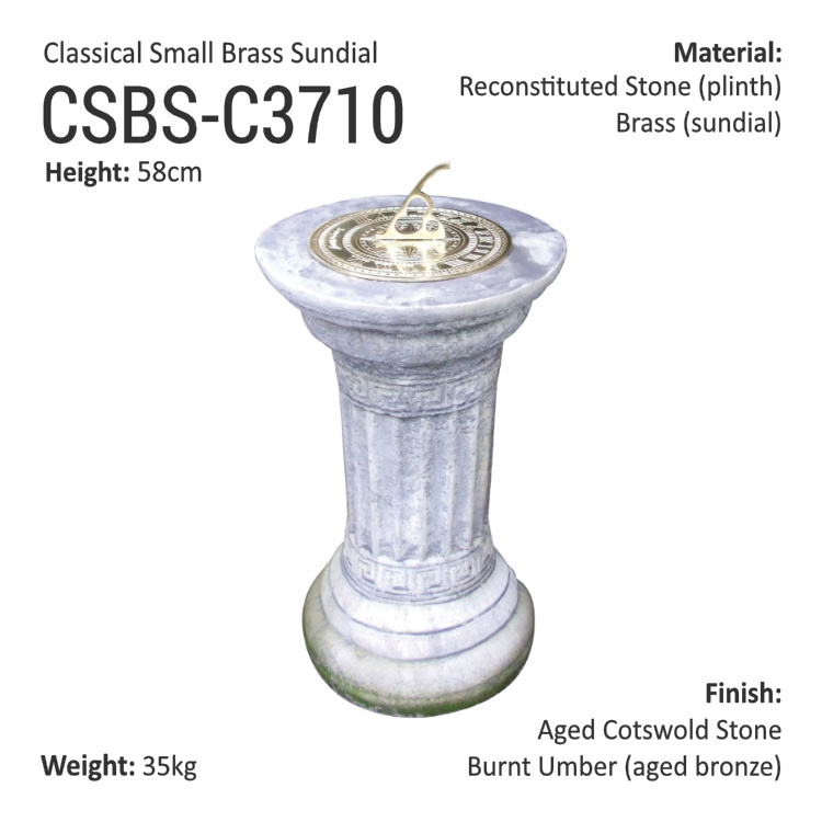 ClassicSmallBrassSundial_CSBS-C3710