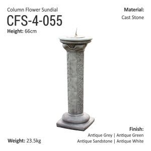 ColumnFlowerSundial_CFS-4-055