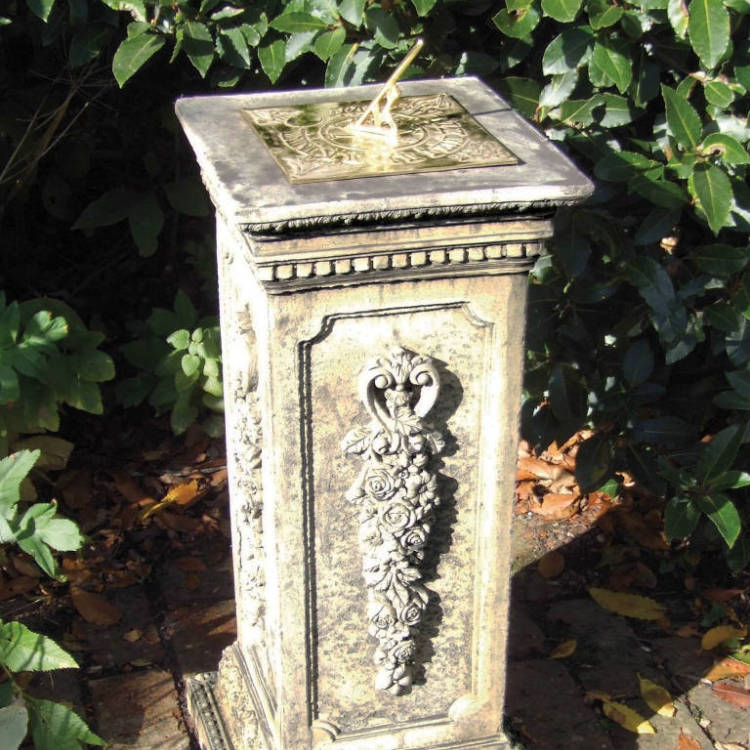 FloralBrassSundial_FBS-C3734-garden