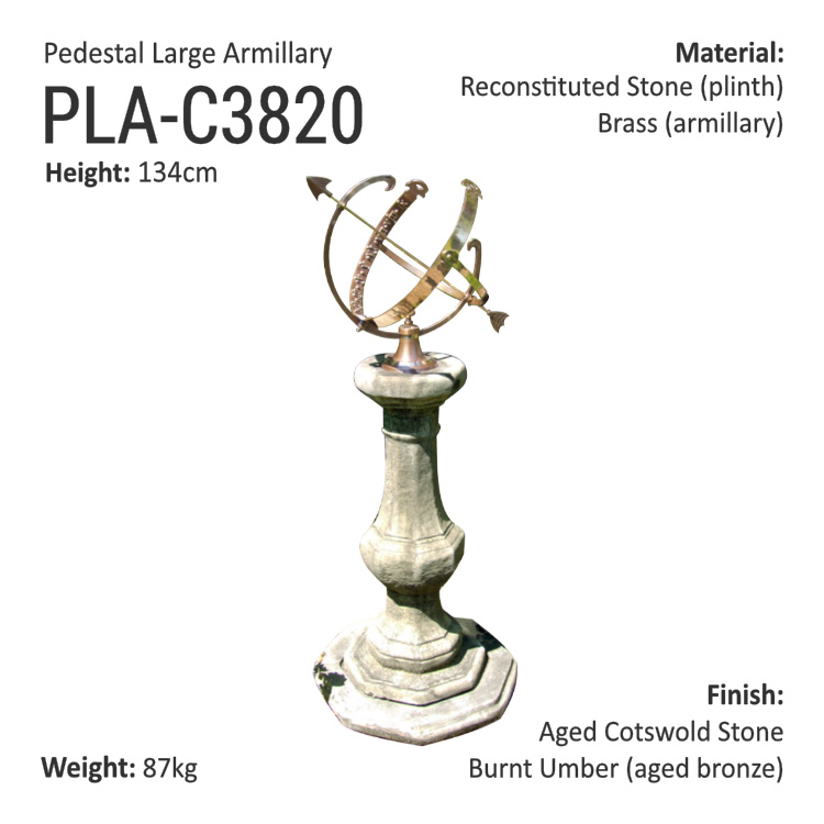 PedestalLargeBrassArmillary_PLA-C3820