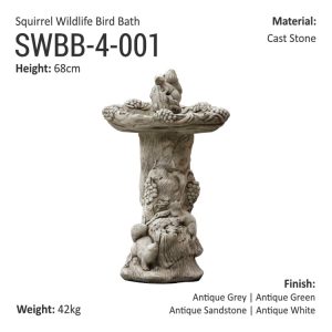 SquirrelWildlifeBirdbath_SWBB-4-001