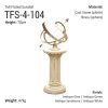 TallFlutedSundial_TFS-4-104