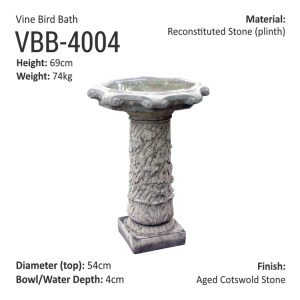 VineBirdbath_VBB-C4004